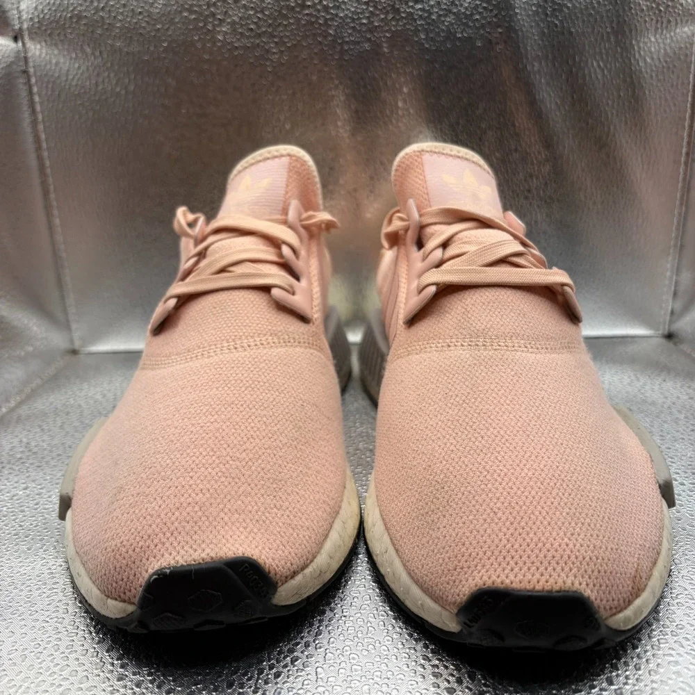 Size 9.5 Adidas NMD_R1 Vapour Pink Womens Lace-Up Comfort Running Shoes BY3059
